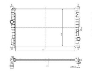 Radiador, refrigeración del motor - SU001A3638